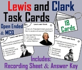 Lewis and Clark Task Cards Activity (Westward Expansion Un