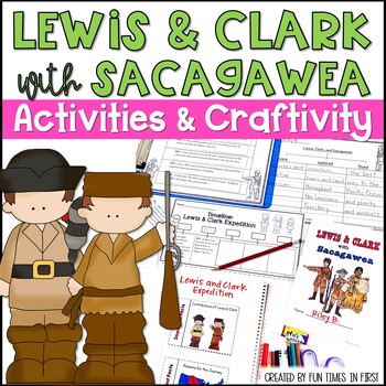 Preview of Lewis and Clark with Sacagawea Unit - Historical Figures and Famous Americans