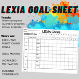 Lexia Goal Sheet & Data Tracker