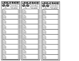 Lexile Race Bookmarks!