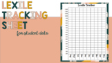 Lexile Tracking Sheet