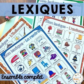 Preview of French Visual Dictionaries - Lexiques - Ensemble complet