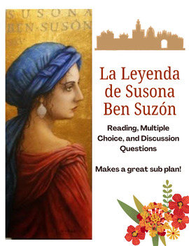 Preview of Leyenda de Susona Ben Suzón- Multiple Choice and Discussion Questions