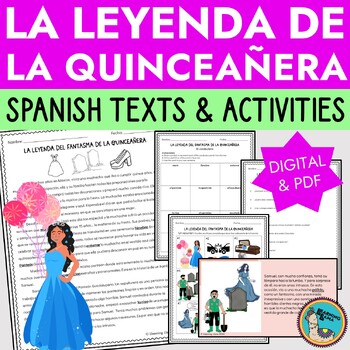 Preview of Leyenda del fantasma de la quinceañera in Spanish