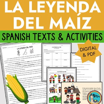 Preview of Leyenda del maiz in Spanish