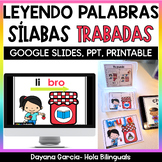 Leyendo palabras | sílabas trabadas| Google Slides, PowerP