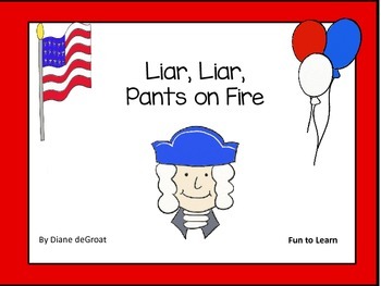 Liar Liar Pants On Fire By Fun To Learn Teachers Pay Teachers
