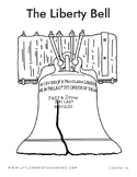 Liberty Bell Coloring Sheet