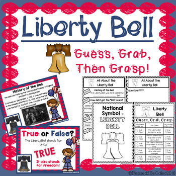 Preview of Liberty Bell Guess, Grab, and Grasp
