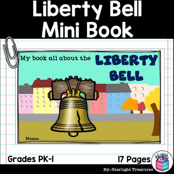 Preview of Liberty Bell Mini Book for Early Readers: American Symbols