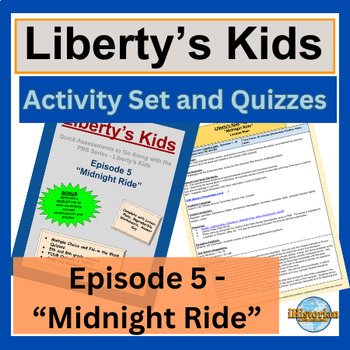 Preview of Liberty’s Kids Activity Set and Quizzes: Episode 5 - Midnight Ride