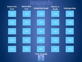 Liberty's Kids Jeopardy Game:  Episodes 1-5