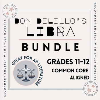 Preview of Don DeLillo's Libra Bundle: Reading accountability quizzes and activities!