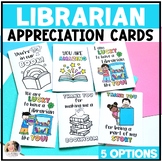 Librarian Appreciation Day - Librarian Thank You Cards - S