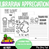 Librarian Appreciation Week Thank You Coloring Pages & Let