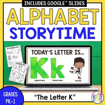 Preview of Library Alphabet Storytime -- Letter K -- PreK and Kindergarten Library Lessons