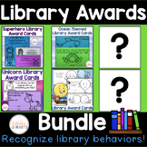 Library Award Cards Bundle