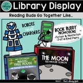 Library Book Display | Reading Buds - Books and Kids Go To