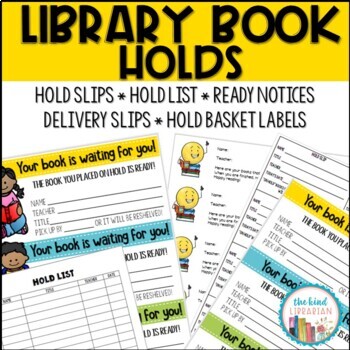 Preview of Library Book Holds and Notices