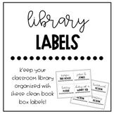 Library Book Labels