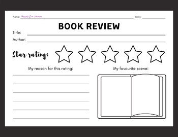 book review library card
