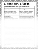 Library Book Tasting Lesson Plan