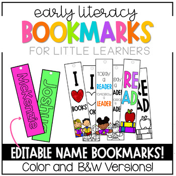 Preview of Library Bookmarks