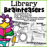 Library Brainteasers - Spring Library Lessons