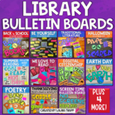 Library Bulletin Board Activity Kits | The Year Round BUNDLE
