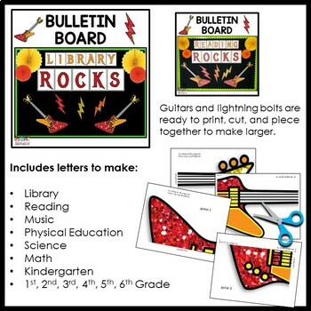 Library Bulletin Boards Bundle by Teresa Tretbar - Amazing Literacy