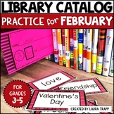 Library Catalog Practice for February Library Lessons