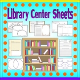 Library Center Activity Sheets *Teacher Time Savers*