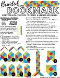 Library Center - Braided Paper Bookmark