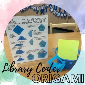 Preview of Library Center - Origami Throughout the Year