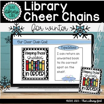 Library Cheer Chains, Winter, Behavior Management