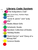 Library Code System