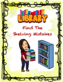 Library Common Student Shelving Mistakes - Seek & Find worksheets