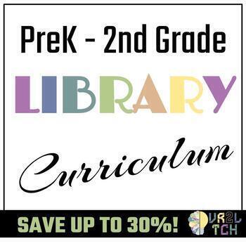 Preview of Library Curriculum: Activities for PreK-Grade 2