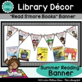 Library Decor Banner | Read S'MORE Books | S'mores Pennant