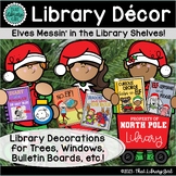 Library Decor_Elves in the Library Shelves