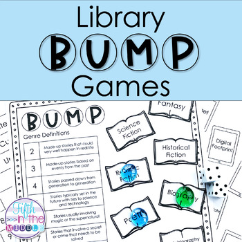 Preview of Library - Digital Citizenship - Technology Skills BUMP Games Bundle