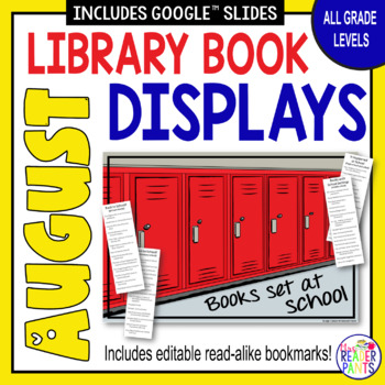 Preview of Library Display Posters August