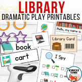 Library Dramatic Play and Printable Activities, Pretend Ga