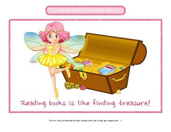Preview of Library Fairy or Book Fairy - Library and reading resource to encourage kids