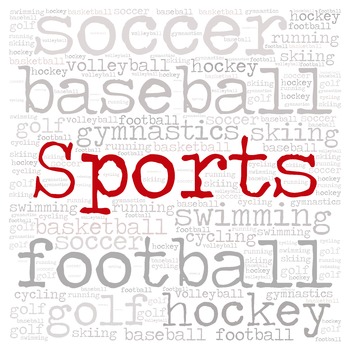 Preview of Library Genre Sign:  SPORTS