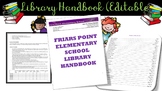 Library Handbook (Editable)