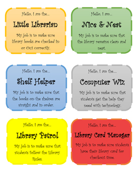 Preview of Library Helper Badges