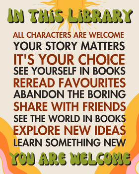 Preview of Library Inclusive Poster