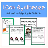Inquiry Research in the Library - No Prep Printables