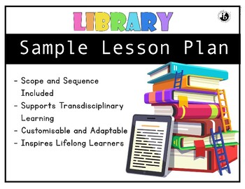 Preview of Library Inquiry based IB PYP Lesson Plan Template